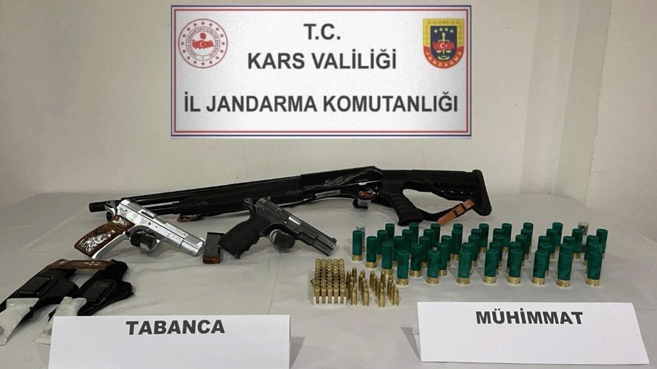 Arpaçay’da silahlı saldırgan yakalandı! Jandarmadan başarılı operasyon