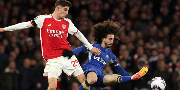 Arsenal, derbiyi 5 golle kazandı