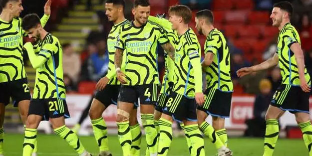 Arsenal gol olup yağdı