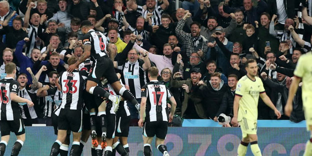 Arsenal, Newcastle United'ı yendi