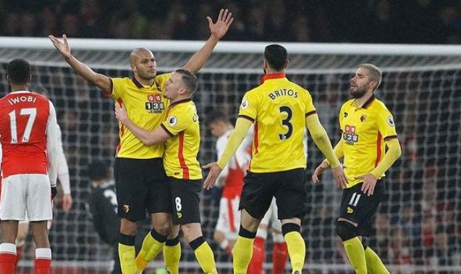 Arsenal'i Watford çarptı!