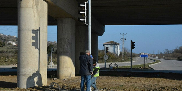 Artık o ilimizde de trafik lambası var