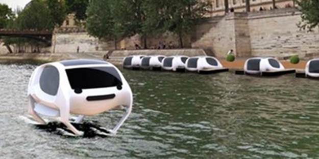 Artık taksiler suyun üzerinde gidecek