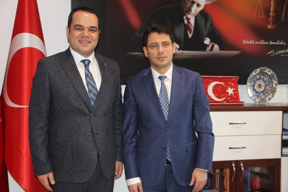 Artuk’tan Başsavcı Çelenk’e ziyaret 