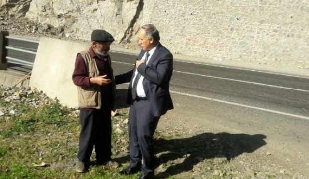 Artvin'de çobanın ‘Vali’ şaşkınlığı