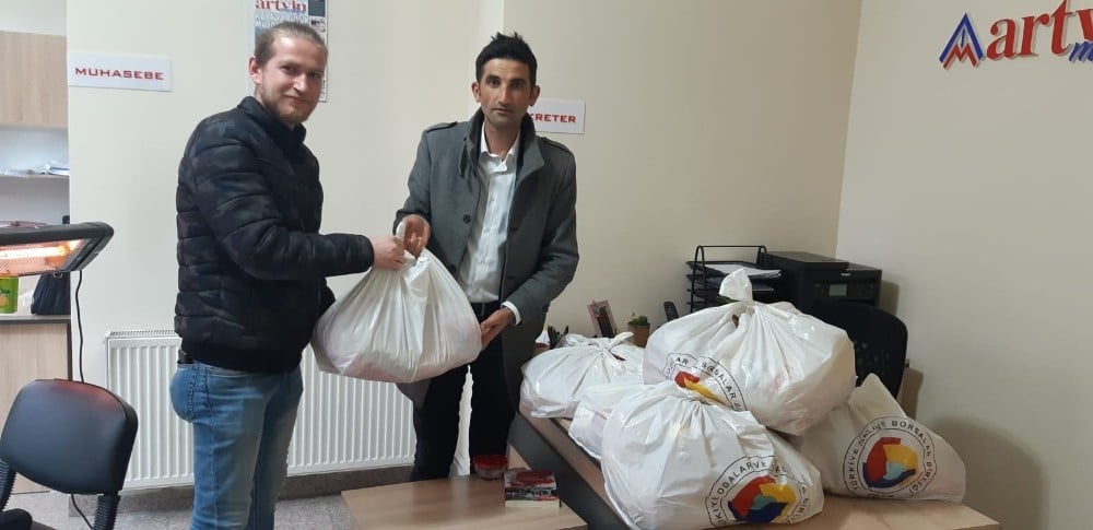 Artvin’de gazetecilere anlamlı destek 