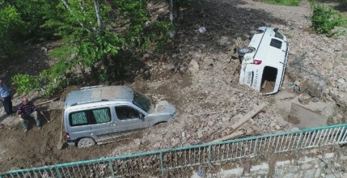 Artvin'de hasar tespit çalışmaları sürüyor