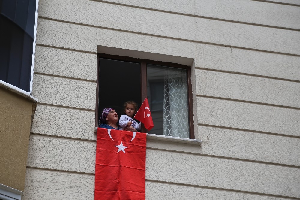 Artvin’de sosyal mesafeli spor 