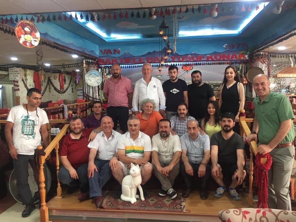 Artvinli gazeteciler Van’ı gezdi 