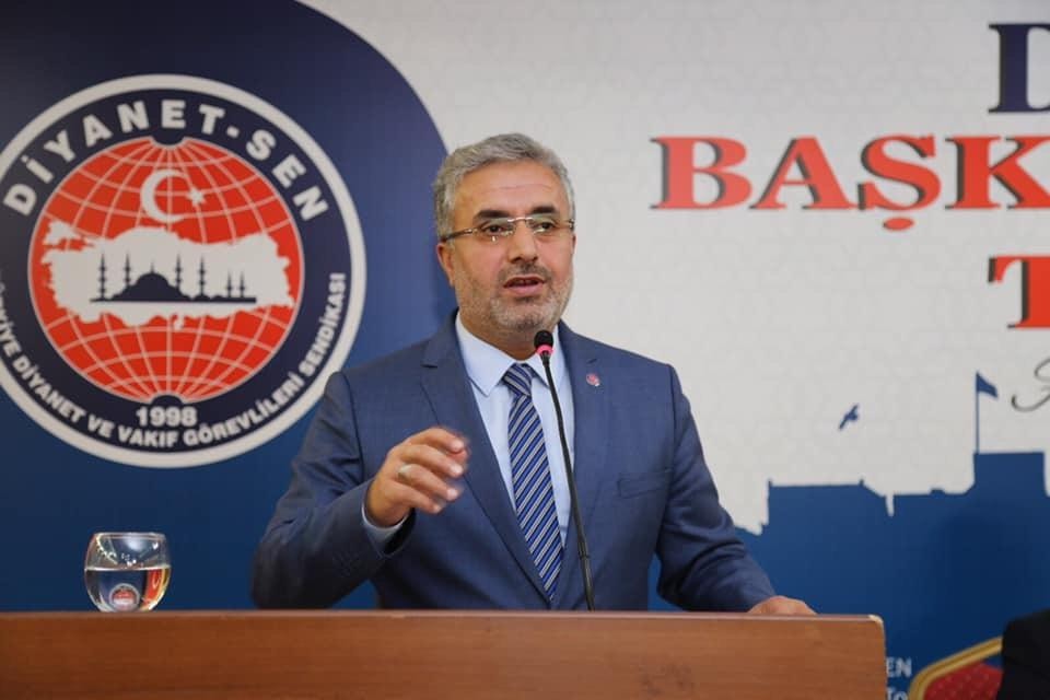Arvas: “Din görevlisine dil uzatmak kimsenin haddi değil” 