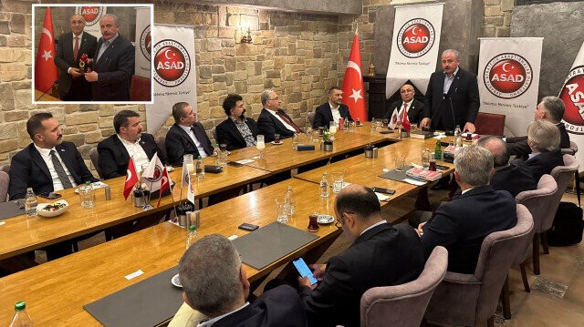 ASAD TBMM Başkanı Mustafa Şentop’u ağırladı