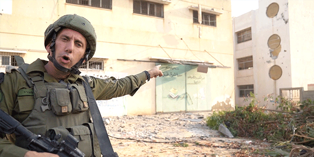 Aşağılık barbar Hamas'a iftira atarken yanlışlıkla skandalı itiraf etti