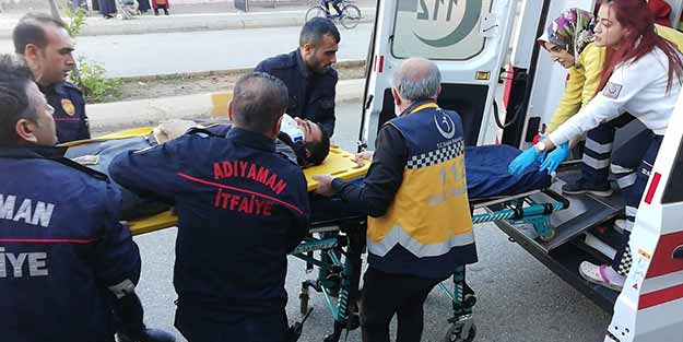 Asansör boşluğuna düşen işçi ağır yaralandı