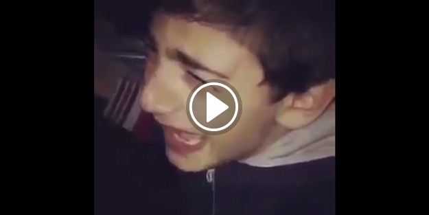 Asansörde kalan gencin feryatları!