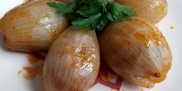 Ascinica tarifi, nasıl yapılır? Soğan dolması tarifi