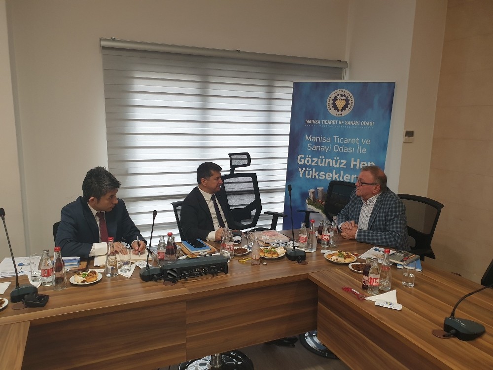 ASELSAN heyeti Manisalı sanayicilerle buluştu 