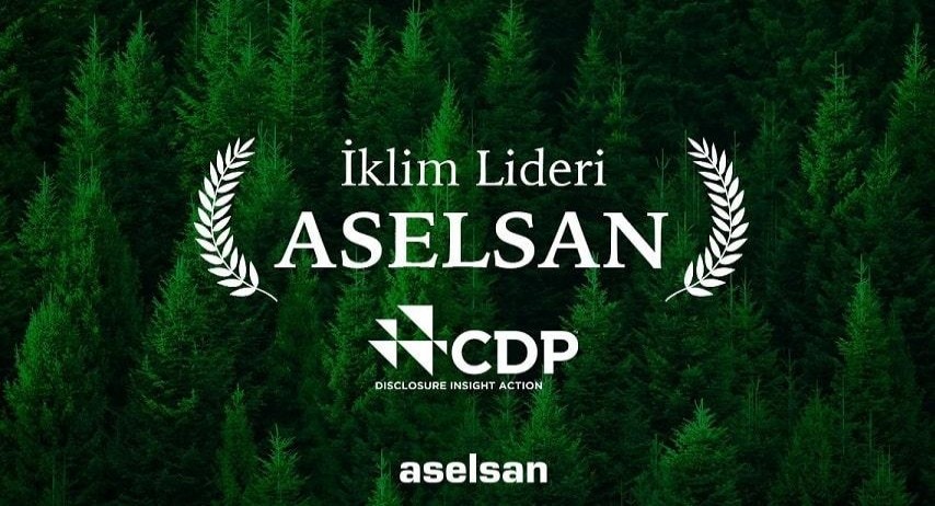 ASELSAN İklim Lideri Ödülü aldı