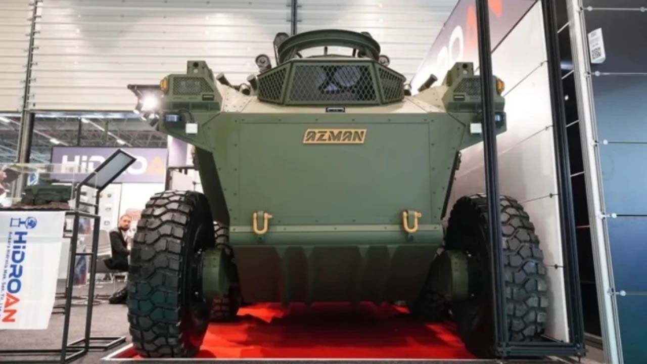 6 tonluk insansız kara aracı AZMAN'ın özellikleri neler?