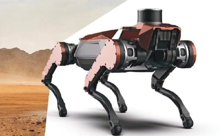 ASELSAN’ın dört ayaklı robotu sahneye çıktı! DEMİR 200’e çocuklardan yoğun ilgi