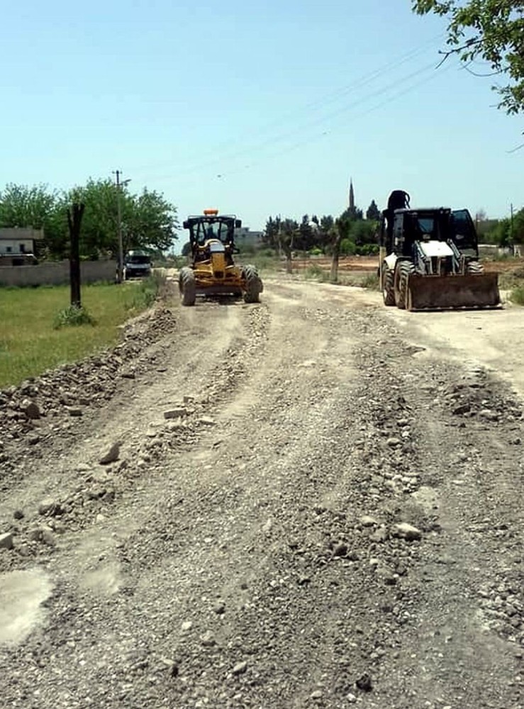 Asfalt çalışmalarına başlandı 