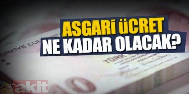 Asgari ücret net 2020'de ne kadar olacak? 2020 asgari ücret son dakika