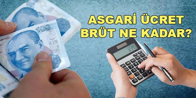 Asgari ücret vergi kesintisi olmadan ne kadar? 2022 asgari ücret net brüt