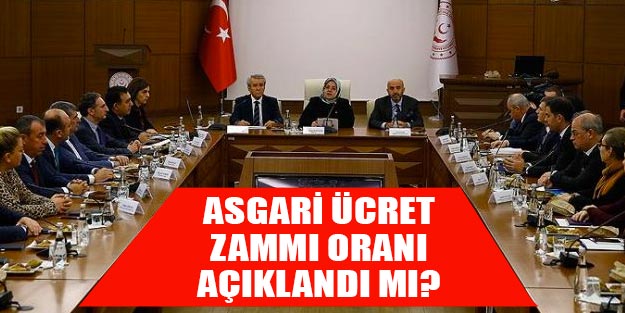 Asgari ücret zammı belli oldu mu son dakika Çalışma Bakanı açıkladı