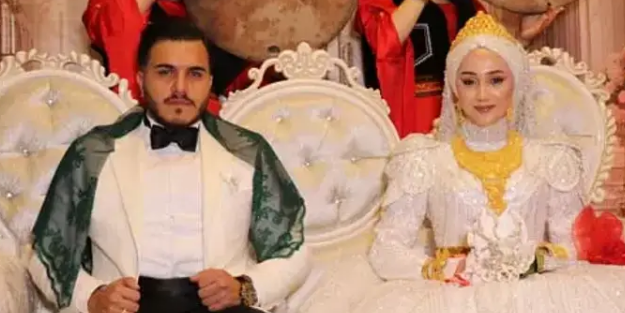 Aşiret düğününde altınlar, paralar havalarda uçuştu! 15 kişi say say bitiremedi