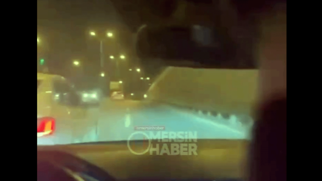 Aşırı hız faciaya yol açtı! Mersin’de genç ölümünü böyle çekti