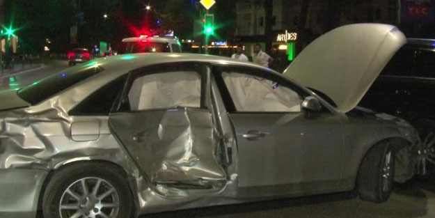 Aşırı hız kaza ile sonuçlandı