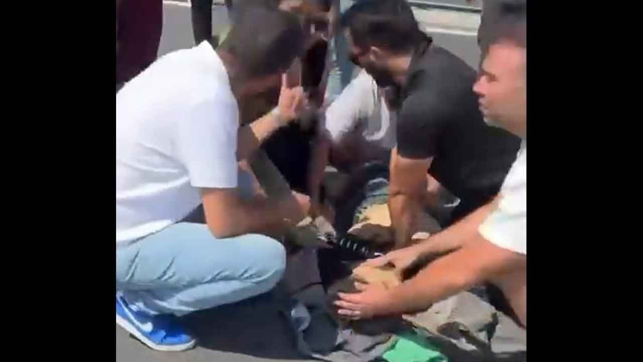 Aşırı hız ölüm getirdi! Motosikletli otomobile arkadan çarptı