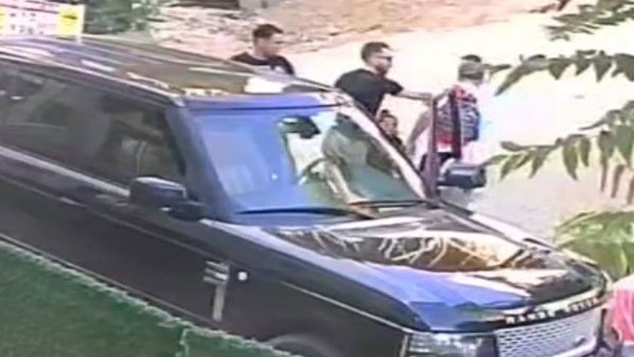 Aşırı hız yapan cipi uyardı, evlatlarının yanında tokatlandı: Bu magandalara kim dur diyecek?