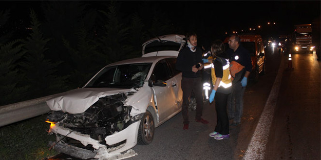 TEM'de aşırı hız dehşeti