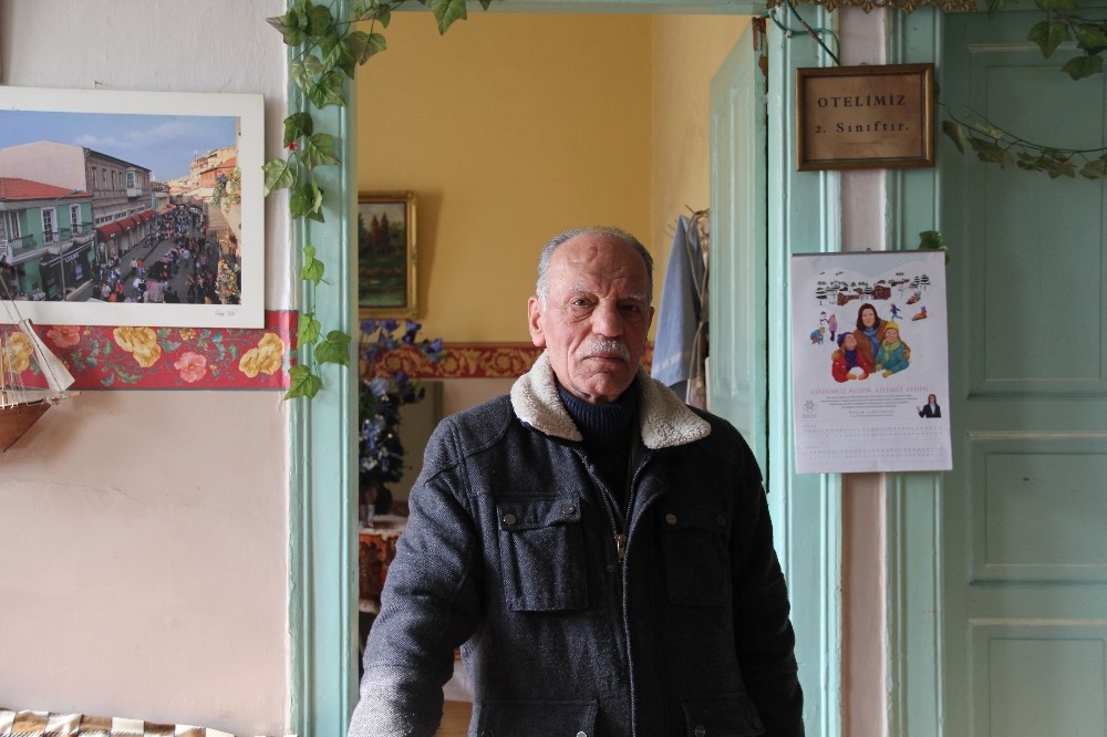 Asırlık otel evsizlere yuva oldu 
