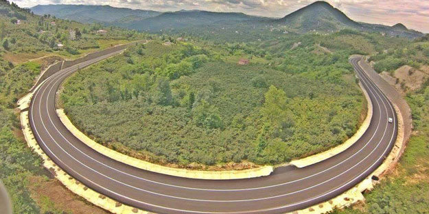 Asırlık proje ilk kez havadan fotoğraflandı