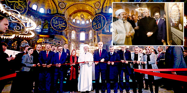 Kurtulmuş Ayasofya'da Kutlu Doğum etkinliğinde konuştu!