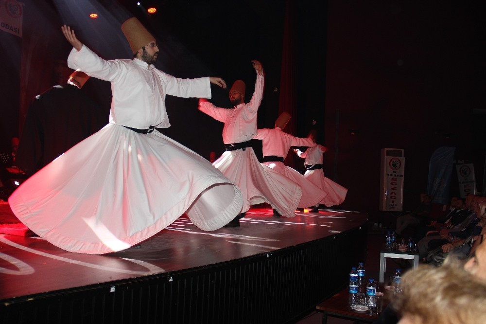 “Aşk Olsun” sema gösterisi eczacılardan tam not aldı 