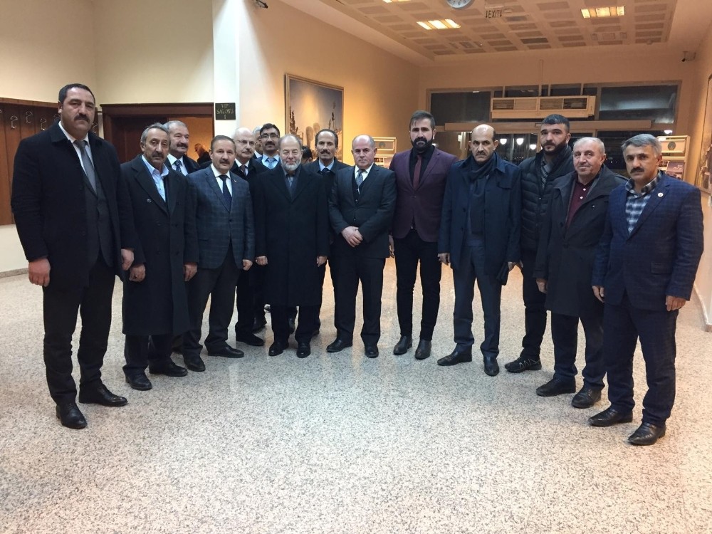 Aşkale Cumhur ittifakından Recep Akdağ’a ziyaret 