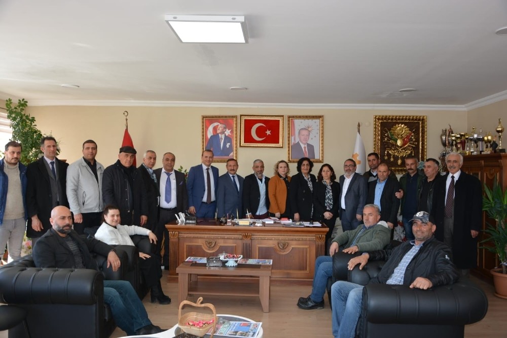 Aşkale Dernekler Federasyonu yönetimi Aşkale’de 