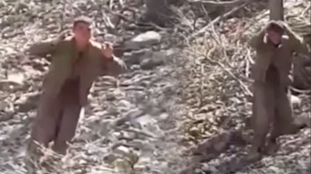 Asker girilmez denilen bölgeye girdi! Hainler inlerinden böyle çıktı