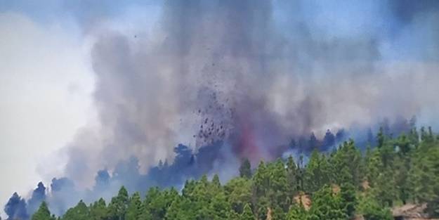 Asker görevlendirildi! Kanarya Adaları'nda volkanik patlama