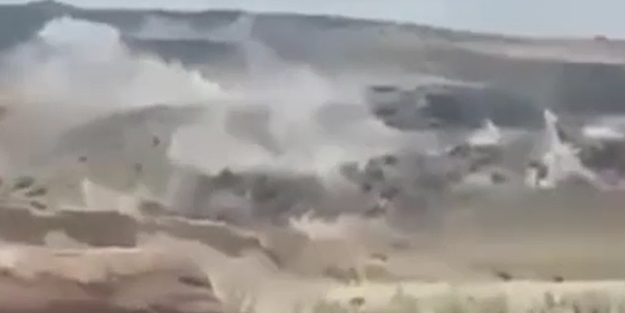 Asker kamerasından teröristlerin vurulma anı!