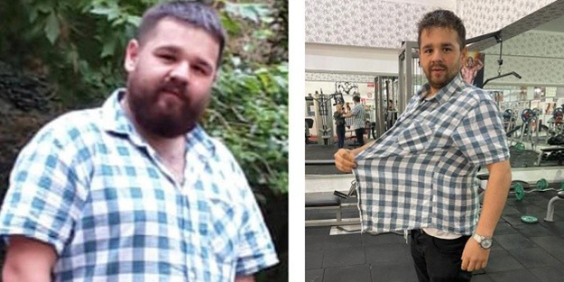 Asker olmak için 4 buçuk ayda 25 kilo verdi!