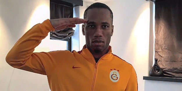 Asker selamı veren Drogba’dan teröre tokat gibi cevap