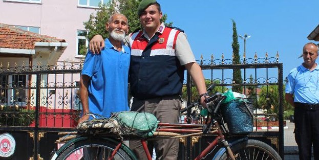76'lık dedenin inanılmaz azmi!