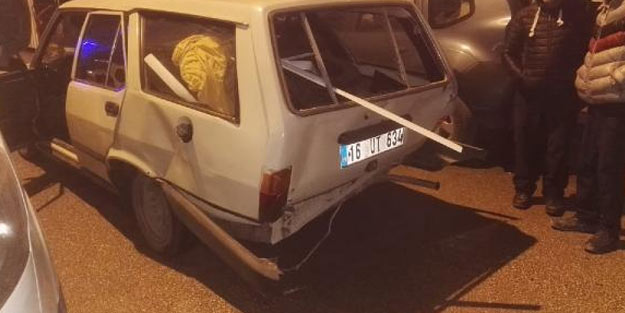 Askerden izne geldi, alkollü araç kullanırken kaza yaptı