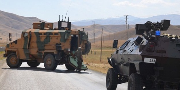 Askeri araca alçak saldırı: 1 asker yaralı