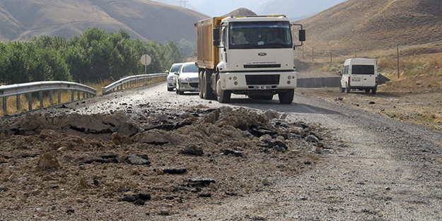 Askeri araca mayınlı tuzak!