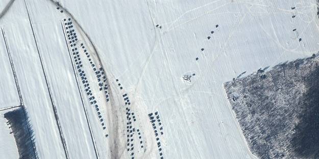 Askeri hareketlilik uyduya yansıdı!