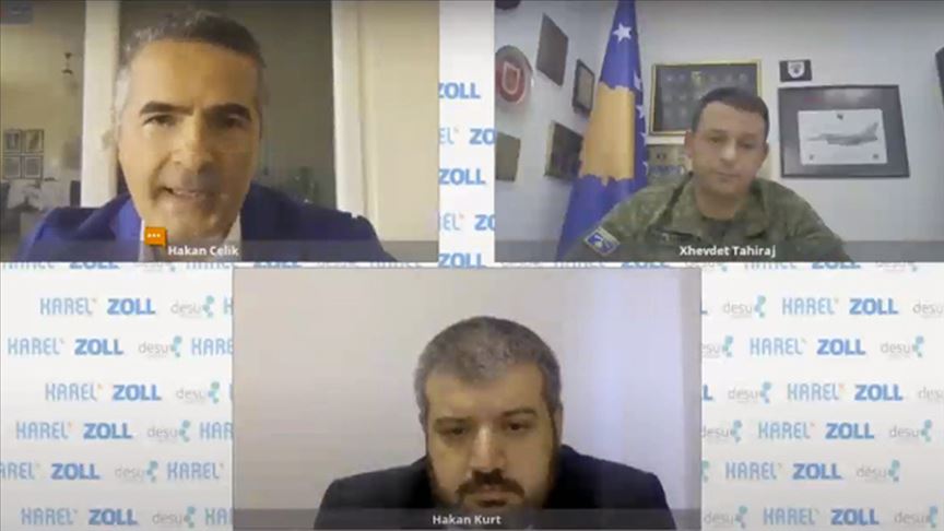 Askeri medikal sektör liderleri sanal fuarda buluştu